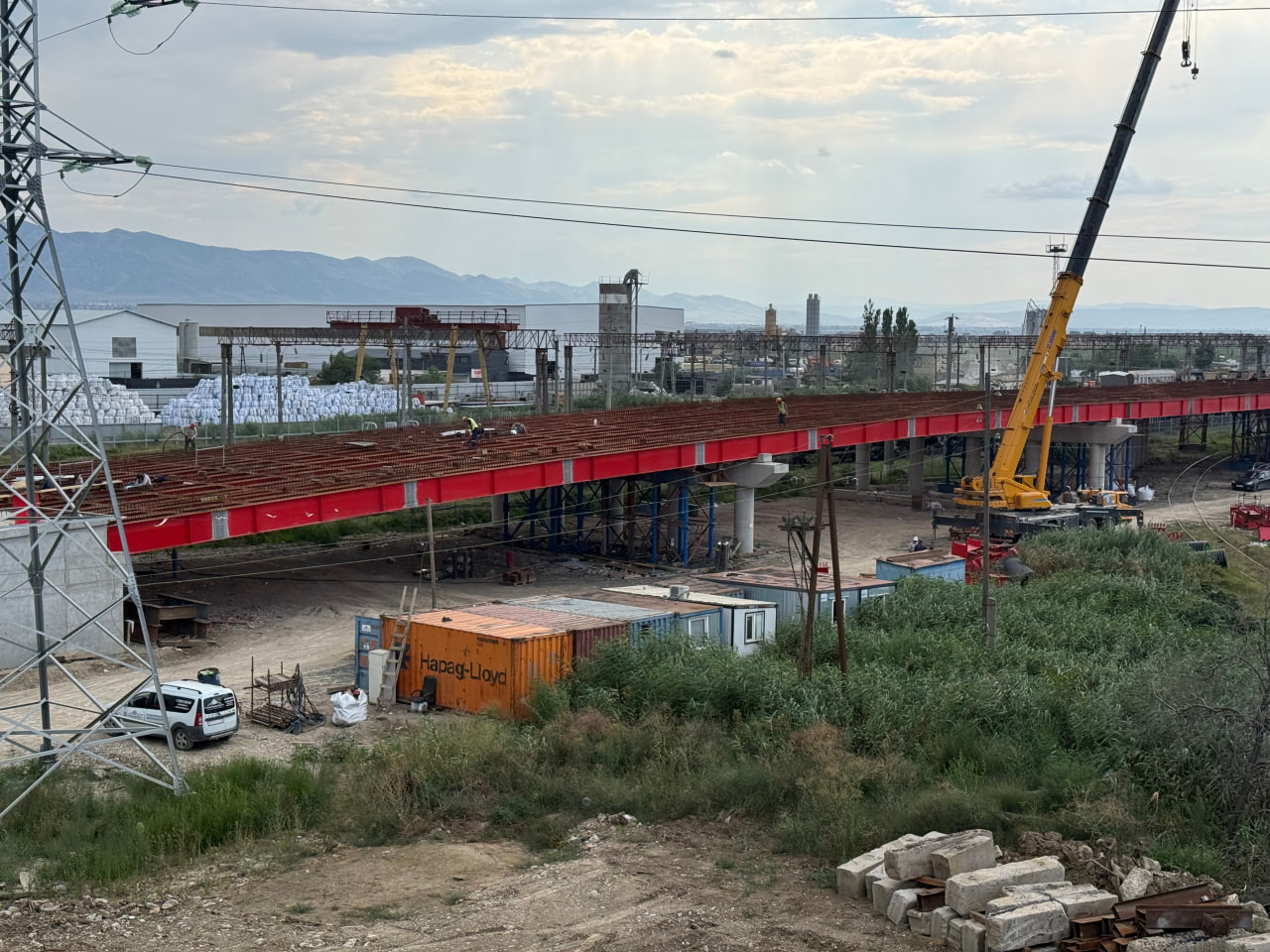 Более половины работ выполнено на дороге к Махачкалинскому порту